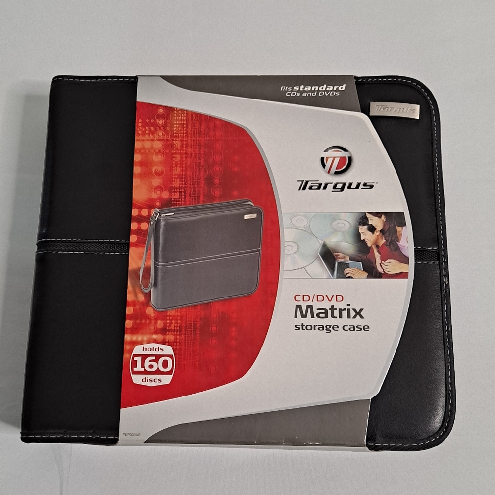 Cd Case DVD Holder Storage 160 Cds Targus